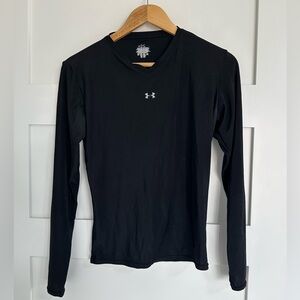 Women’s Under Armour Black Long Sleeve Compression Top size Large
